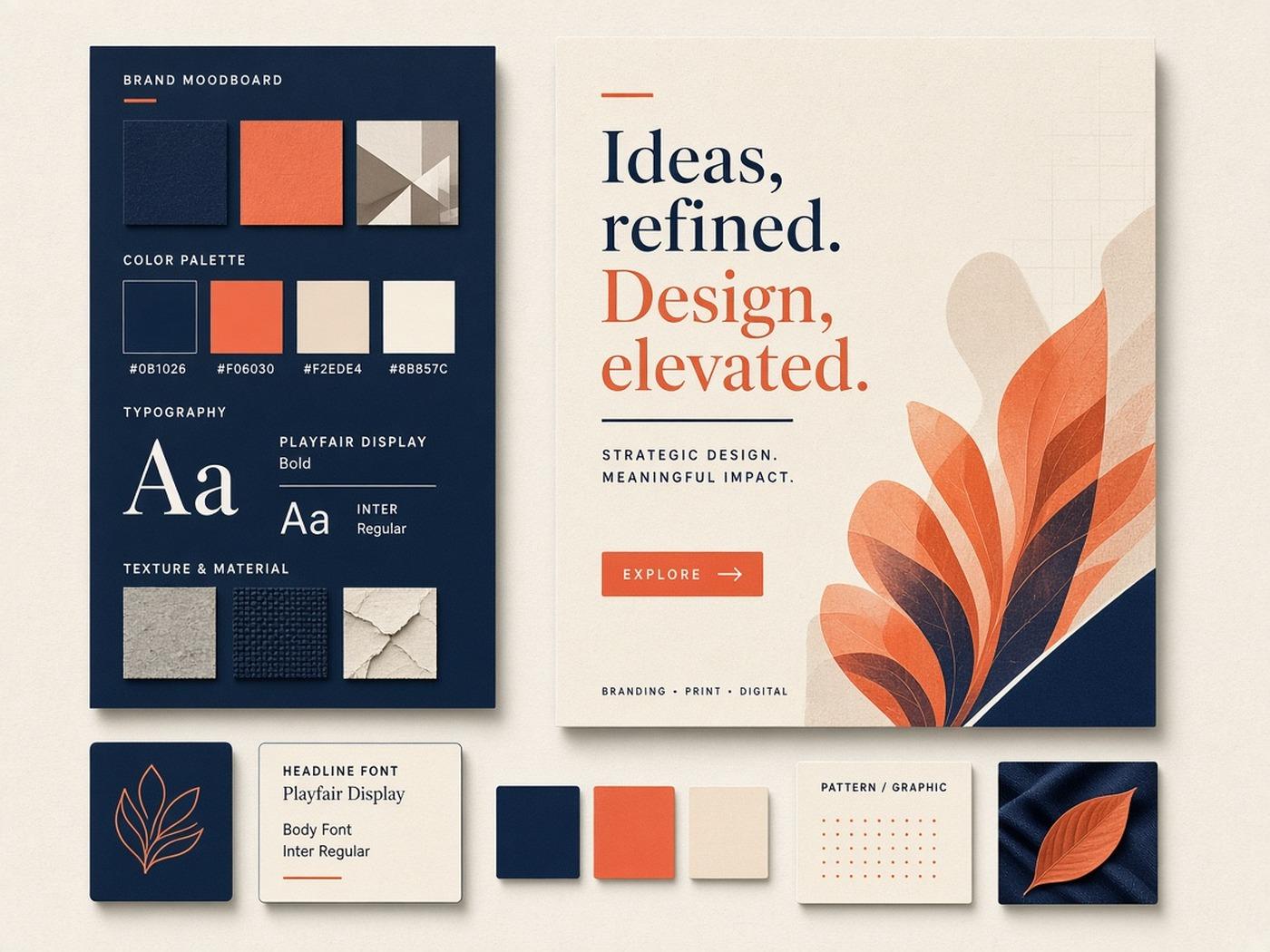 Graphic design — Brand assets and campaign creatives that stay on-brand as volume grows.